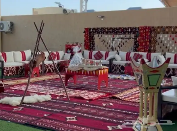 تأجير جلست خيام اوروبي خيام شعبيه وكنب دفايات كراسي 8