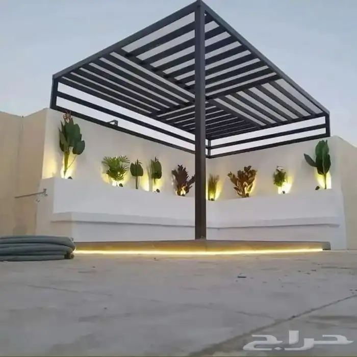 تركيب مظلات جلسات مودرن 8