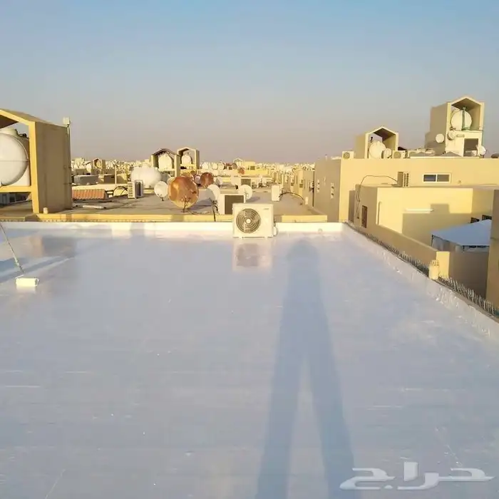 تركيب عوازل سطح منع حراره تسريب مياه مطار عليه ضمان 10سنوات 1