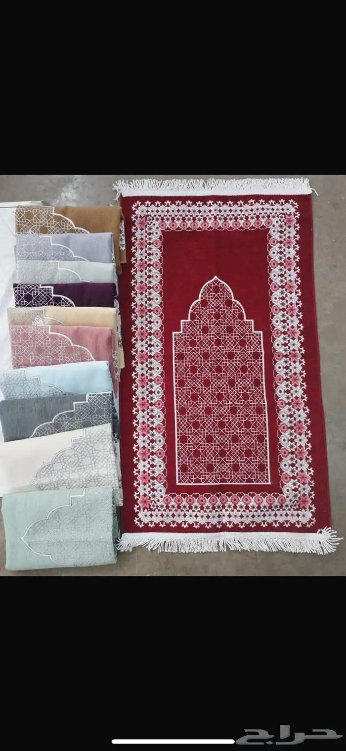 جميع أنواع السجادات واشراشف الصلاه باالجمله 25