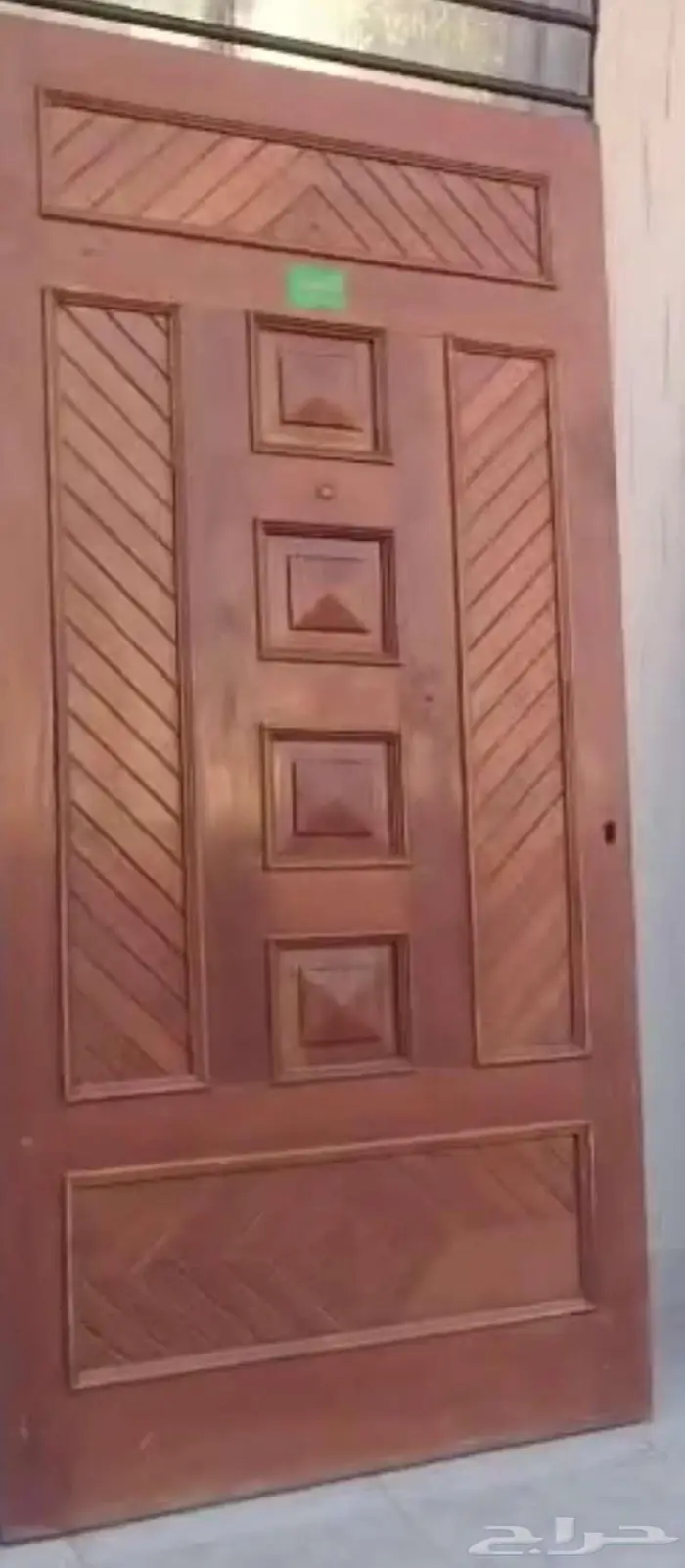 بيبان خشب مقنو للبيع 1