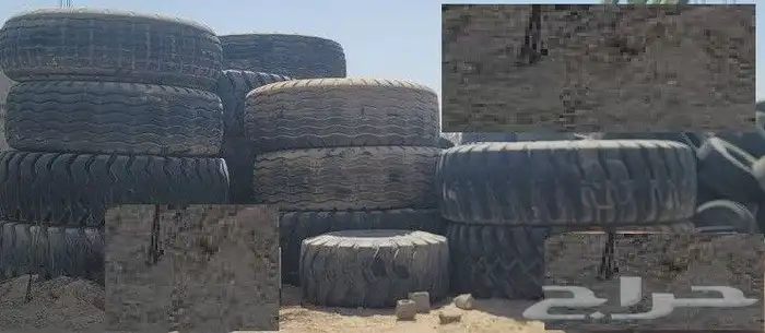 Tire big size and Heavy Size اطار فرات 2