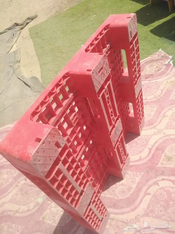 طبالي خشب وبلاستك مستعمل بحاله ممتازه 1