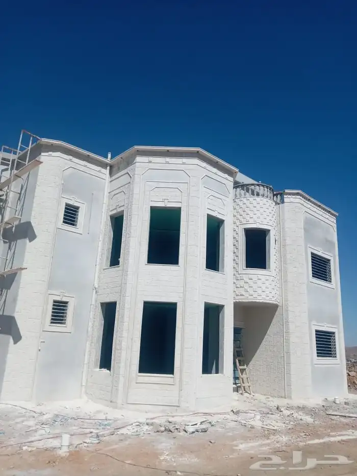 لياسة اسمنتيه بديل الحجر الطبيعي وديكورات خارجيه 7