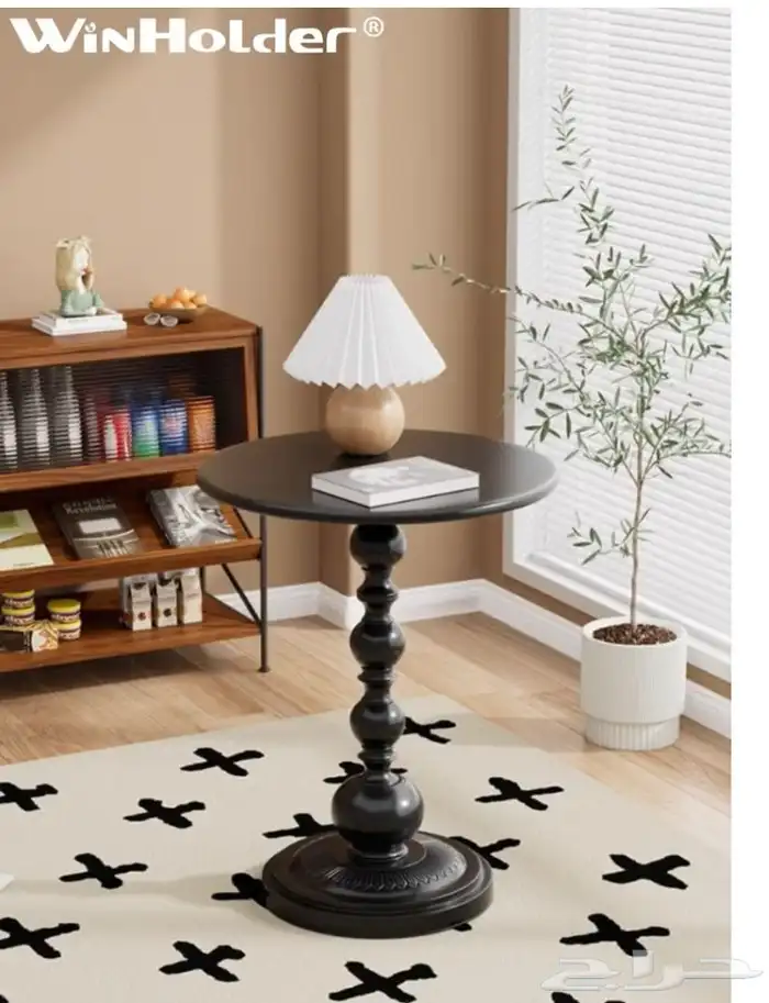 طاولتين جانبية مستديره 1