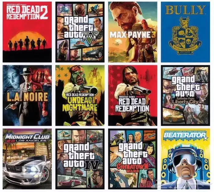 العاب روكستار قراند و ريد ديد 0