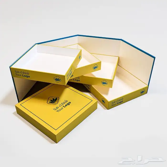 طباعة بوكسات علب كرتون  وكس حلا خلية سمبوسة ورق عنب بيتزا 3
