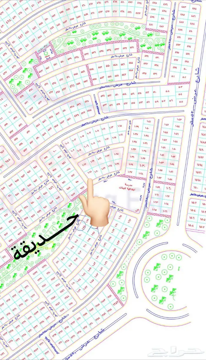 مخطط جوهرة العروس شمال جده الجزء 1ي حي النجمة 0