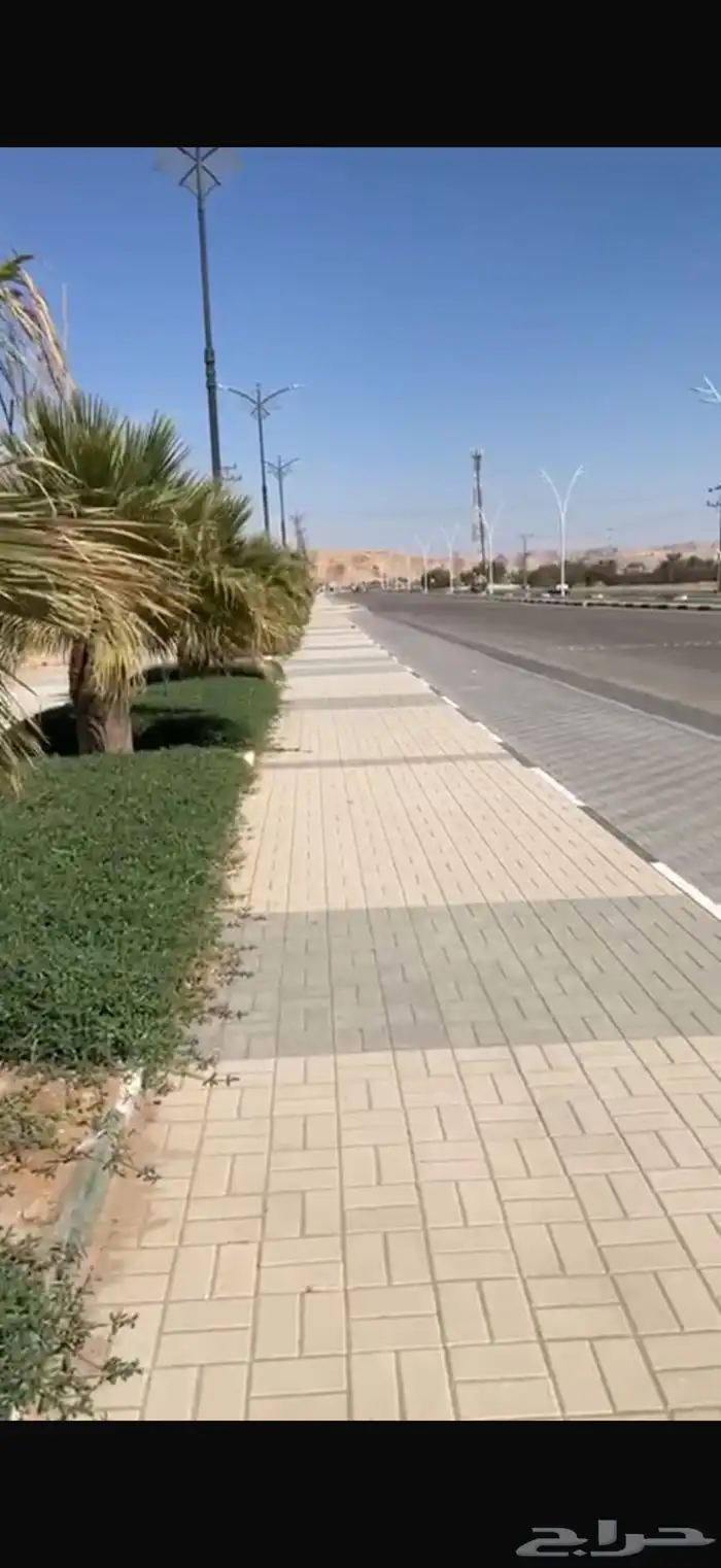 للبيع مزرعه بالمزاحمية مساحة 4996.48م2 ارض مستويه وفيه عداد 3