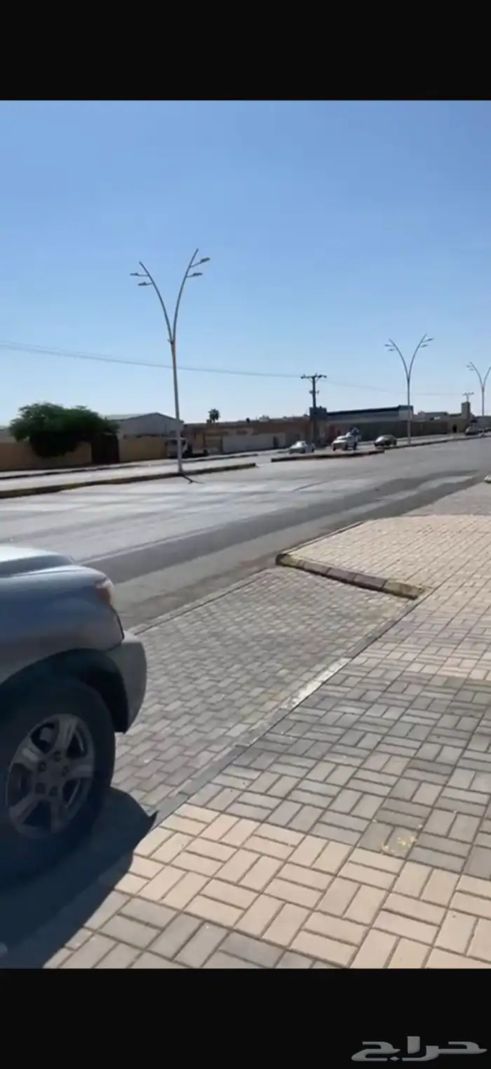 للبيع مزرعه بالمزاحمية مساحة 4996.48م2 ارض مستويه وفيه عداد 4