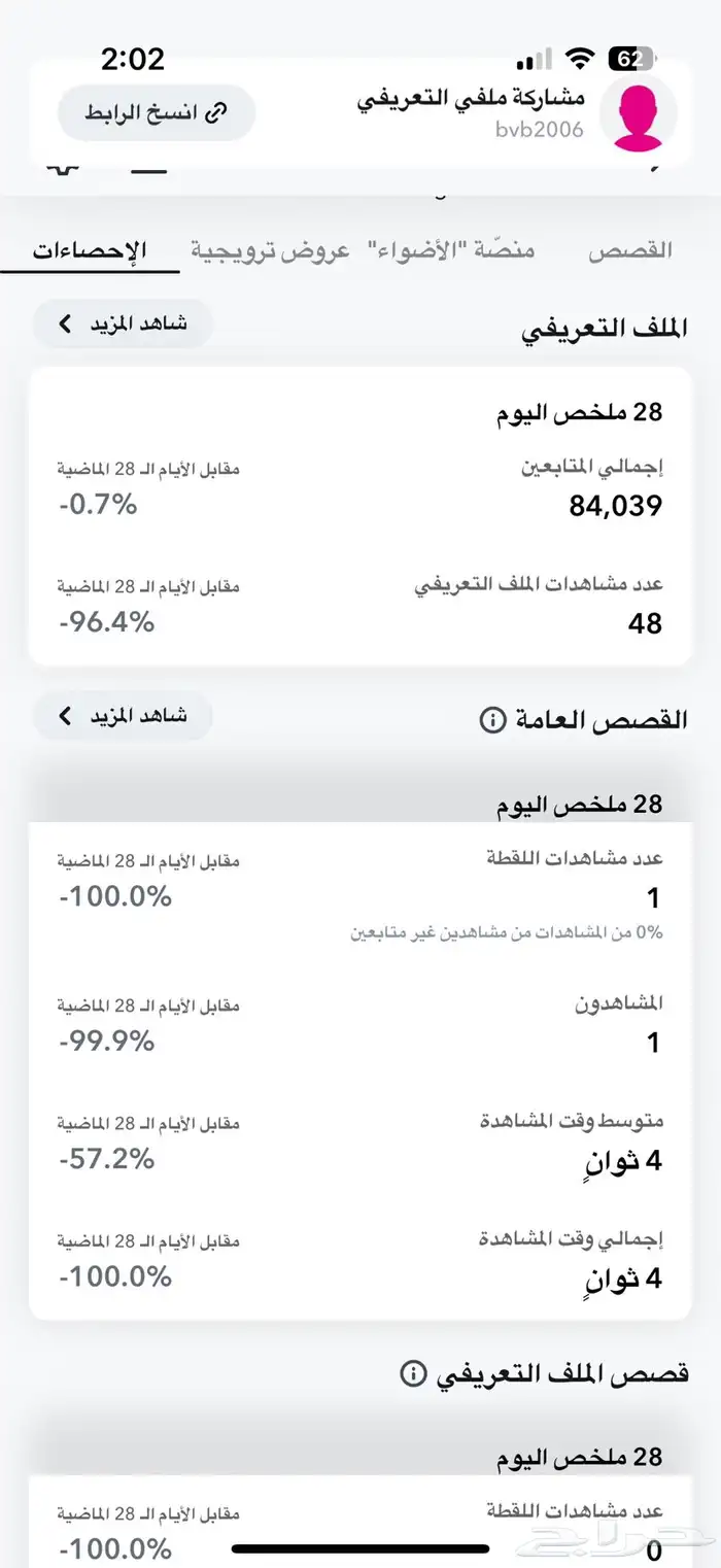 حساب سناب 84 الف متابع 1