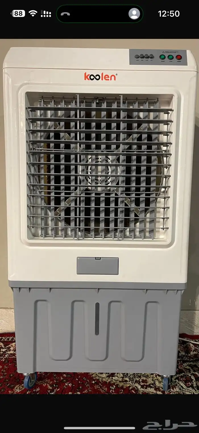 مكيفات صحراويه ومروح رذاذ للإيجار اليومي 0