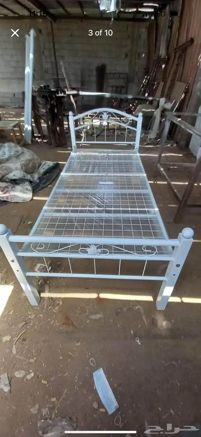 غرفة نوم كاملة  أثاث منزلي  سرير ودولاب وبطانيات 18