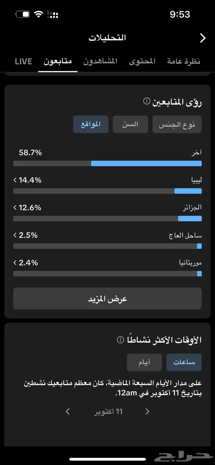 حساب تيك توك عرب 50K 1