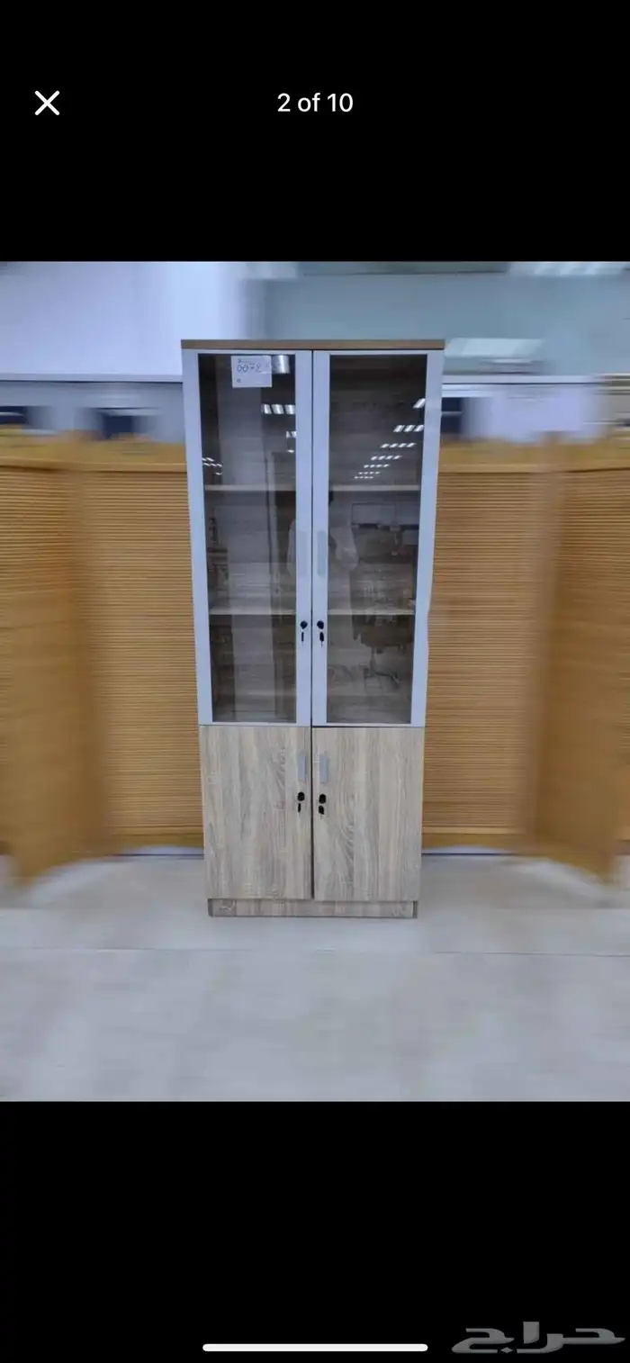 خزانة مكتب مصممة بشكل فريد بأحجام مختلفة 2