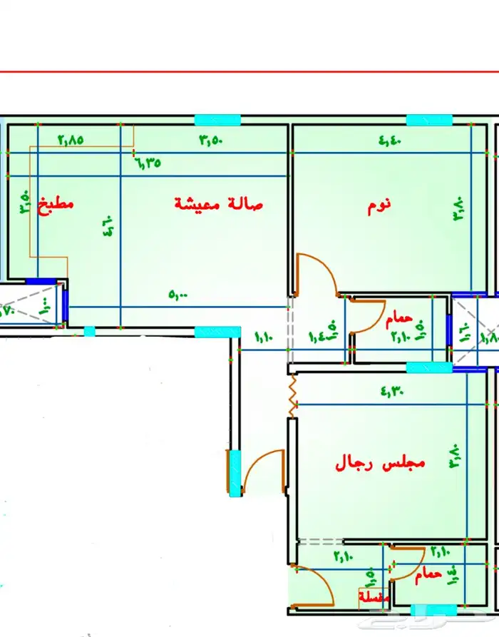 شقة تمليك للبيع كدي الهجرة خلف وطني قريب لكدي و الحرم 3