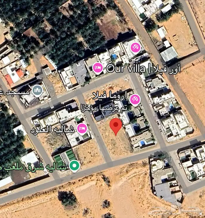 للبيع قطعة ارض سكنية حي القاع البارد 0