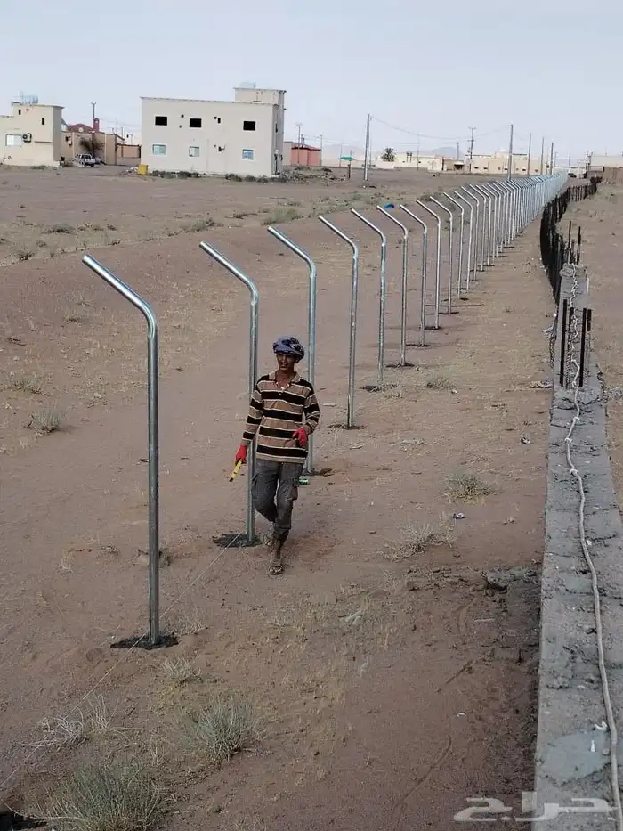 شبوك سياج مجلفن 6