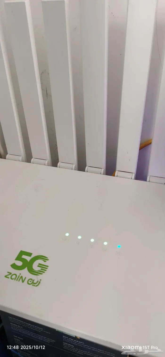 راوتر هواوي 5G يدعم شريحة زين مزود بانتينا 2