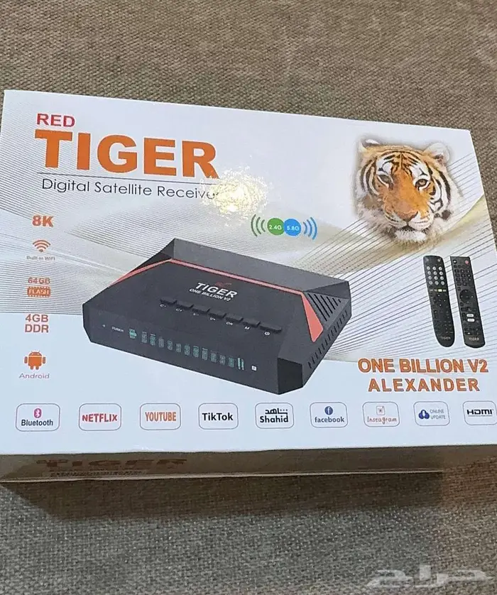 رسيفر TIGER One Billion 0