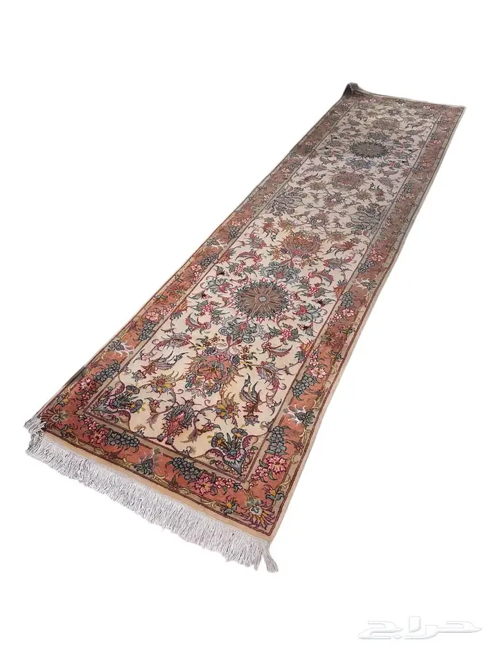 سجادة صوف إيرانية أصلية بحالة ممتازة 0