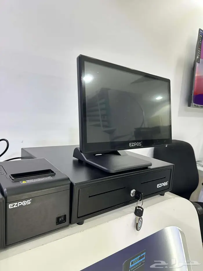 كاشير بقالةبالمنتجات20الف ضمان سنةبالتركيب 1388فقط لاغير 10