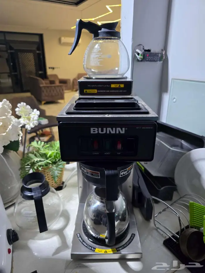 ماكينة القهوة الامريكي من BUNN اثنين سخان 1