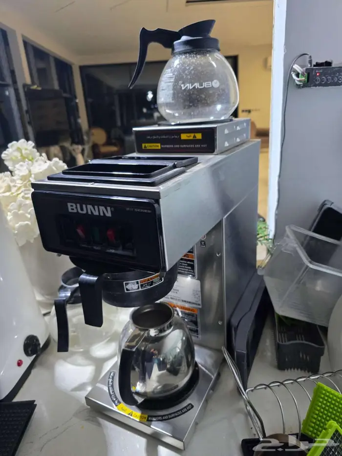ماكينة القهوة الامريكي من BUNN اثنين سخان 2