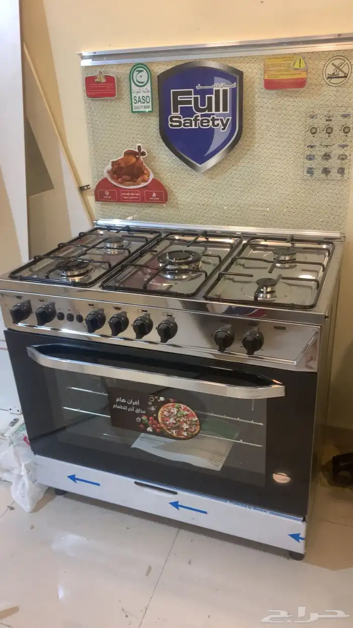 فرن ماركت هام جديد لم يستخدم تحت الضمان لعدم الحاجة سعر 140 0