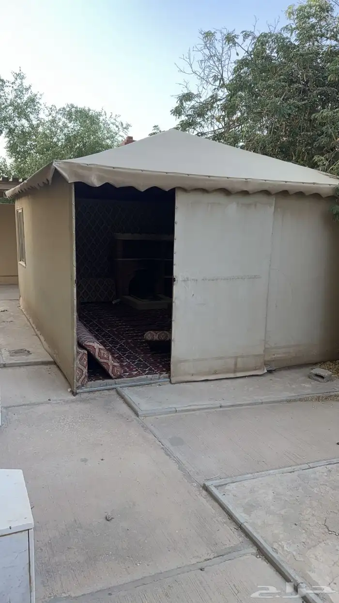 بيت شعر للبيع مع اثاثه بالكامل 0