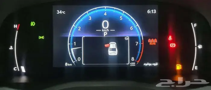 تويوتا كامري LE بنزين فتحه سعودي 2025 12
