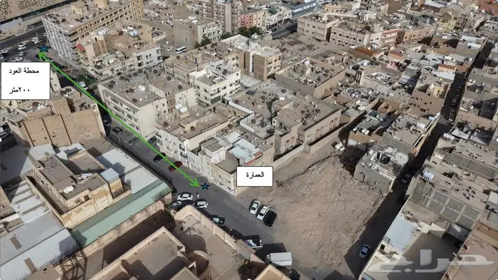 عمارة للإيجار بالكامل موقع مميز في وسط الرياض حي البطحاء 2