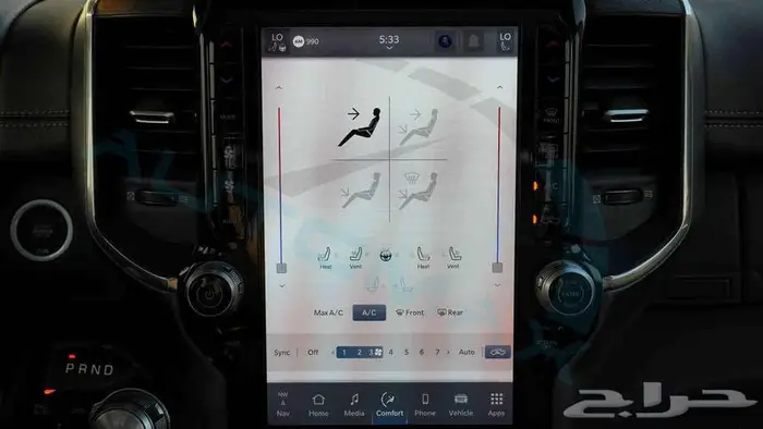 دودج رام 1500 لارامي 2025 خليجي اصفار مع ضمان الوكيل 16