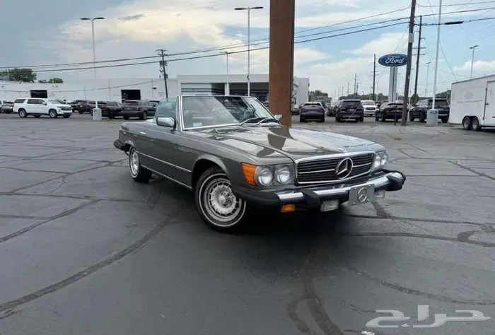 للبيع مرسيدس 450 موديل 1978 Mercedes-Benz SL 450 4