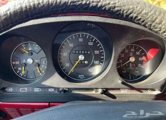 للبيع مرسيدس 450 موديل 1975 Mercedes-Benz 450sl 8