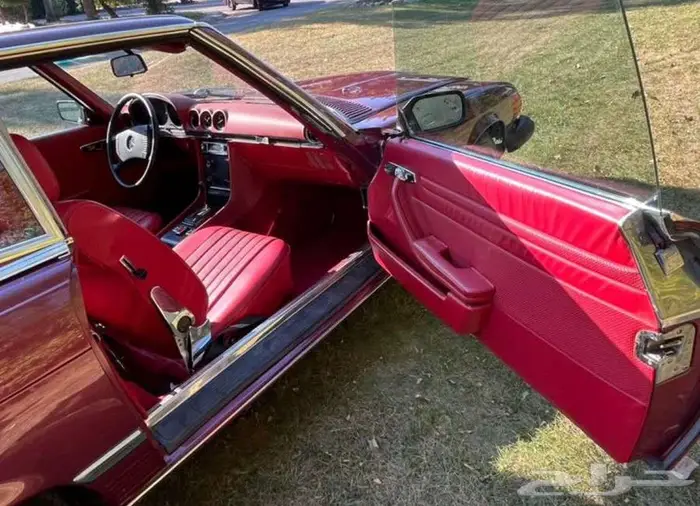 للبيع مرسيدس 450 موديل 1975 Mercedes-Benz 450sl 9