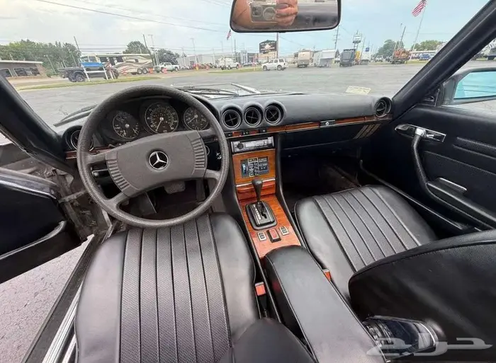 للبيع مرسيدس 450 موديل 1978 Mercedes-Benz SL 450 10