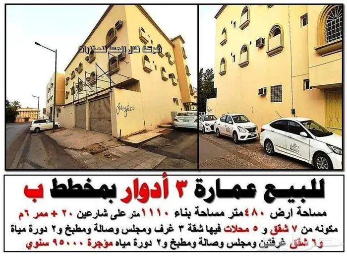 ابحث عن فرصه عقاريه دور وشقتين و3 ادوار سكني وتجاري 15
