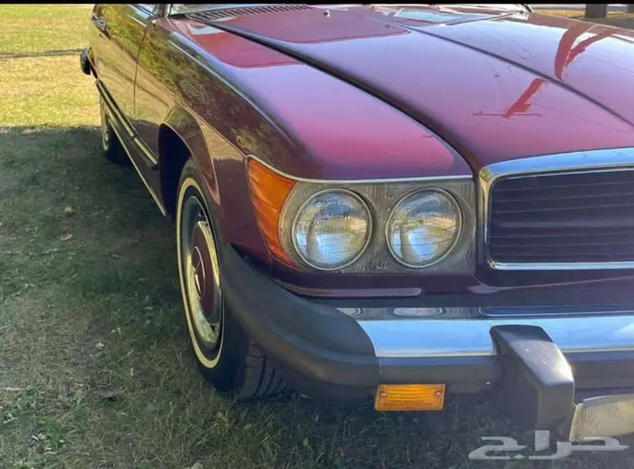 للبيع مرسيدس 450 موديل 1975 Mercedes-Benz 450sl 4