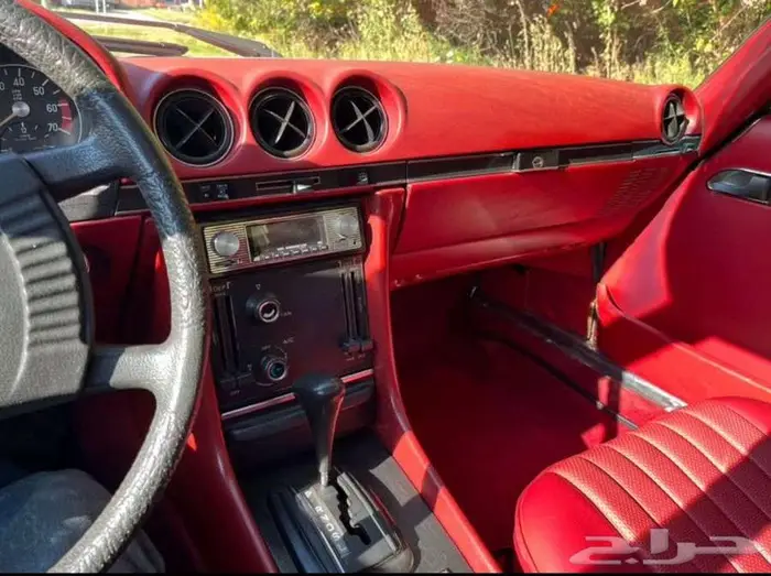 للبيع مرسيدس 450 موديل 1975 Mercedes-Benz 450sl 6