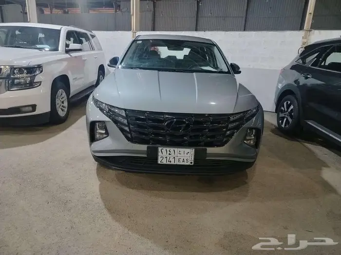 هونداي توسان 2021 ديزل دبل فضي بودي ومحركات وكاله 4