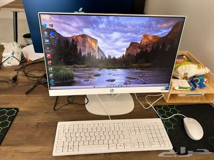 all in one pc كمبيوتر الكل في واحد HP اسعار نار ضمان 5