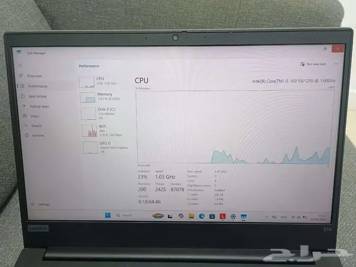 حاسب محمول Lenovo ThinkPad E14 1