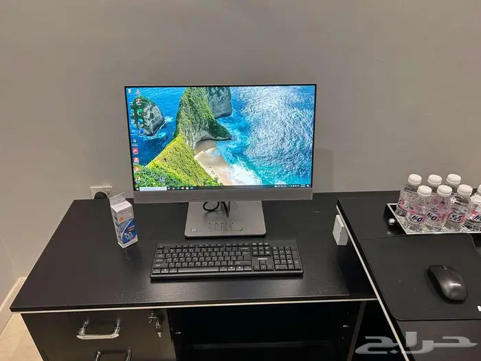 كمبيوتر الكل في واحد hp aio لمس 2