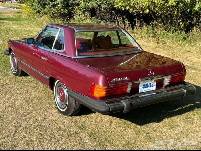 للبيع مرسيدس 450 موديل 1975 Mercedes-Benz 450sl 2