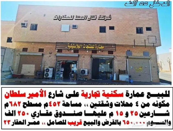 ابحث عن فرصه عقاريه دور وشقتين و3 ادوار سكني وتجاري 16