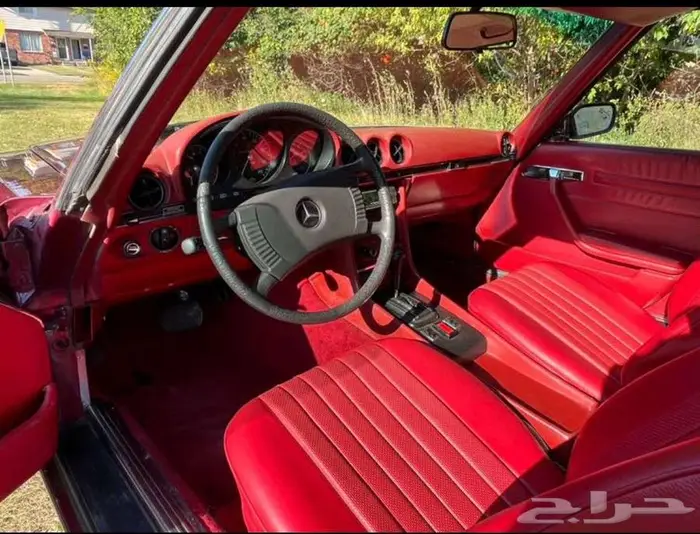 للبيع مرسيدس 450 موديل 1975 Mercedes-Benz 450sl 10