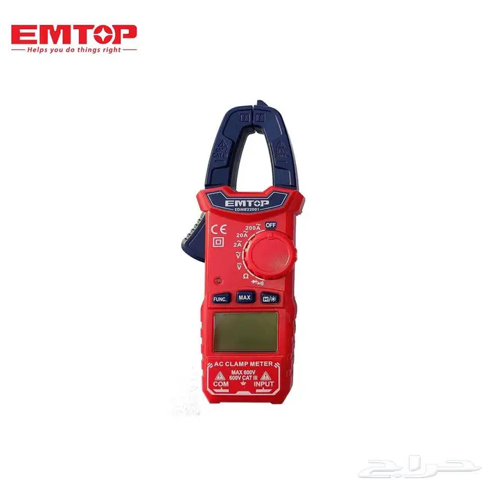 جهاز قياس التيار المتردد الرقمي من EMTOP   دقة وأداء احترافي 0