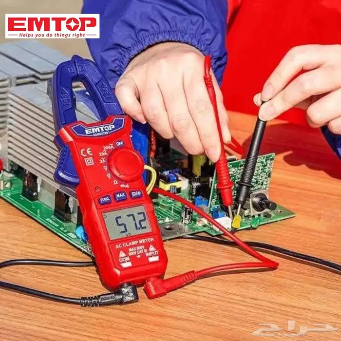جهاز قياس التيار المتردد الرقمي من EMTOP   دقة وأداء احترافي 2