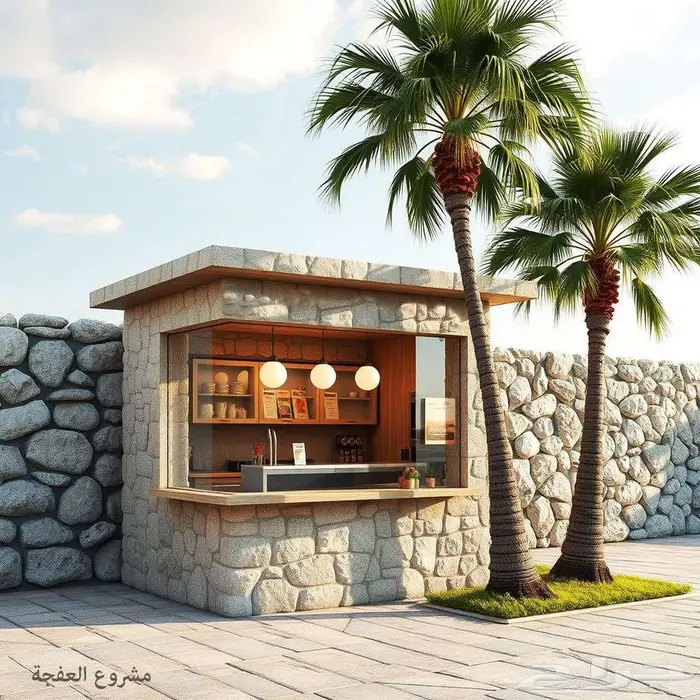 بوثات اثاث خارجي تصميم سبا تصميم أكشاك محل صالون تصميم كافي 60